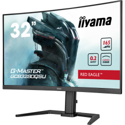 iiyama G-MASTER GCB3280QSU-B1 - (31.5") 2560 x 1440 Pixels LED Zwart