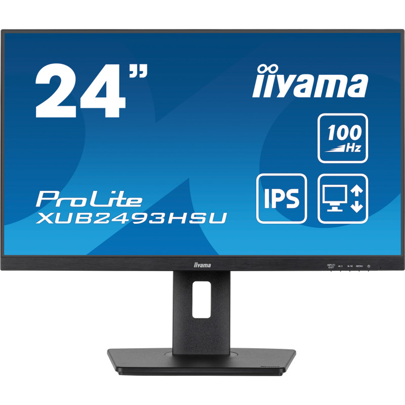 iiyama ProLite 60,5 cm (23.8") 1920 x 1080 Pixels Full HD LED Zwart