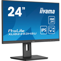 iiyama ProLite 60,5 cm (23.8") 1920 x 1080 Pixels Full HD LED Zwart