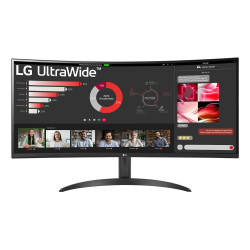 LG 34WR50QK-B computer monitor (34") 3440 x 1440 Pixels Wide Quad HD
