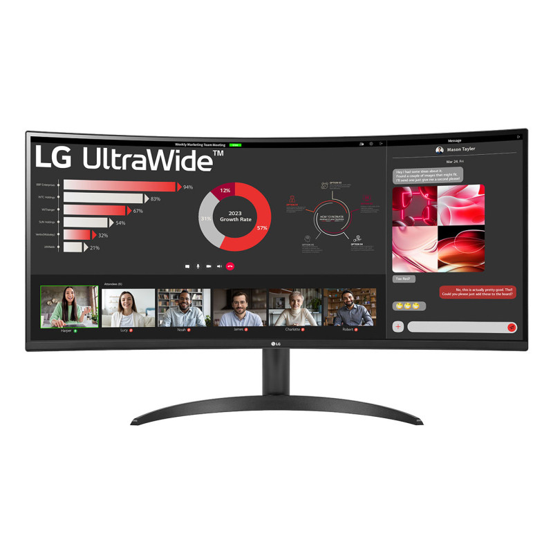 LG 34WR50QK-B computer monitor (34") 3440 x 1440 Pixels Wide Quad HD LG 34WR50QK-B computer monitor (34") 3440 x 1440 Pixels Wide Quad HD