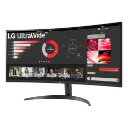 LG 34WR50QK-B computer monitor (34") 3440 x 1440 Pixels Wide Quad HD