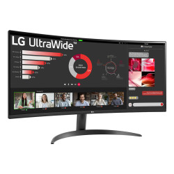 LG 34WR50QK-B computer monitor (34") 3440 x 1440 Pixels Wide Quad HD