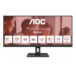 AOC U34E2M computer monitor 86,4 cm (34") 3440 x 1440 Pixels