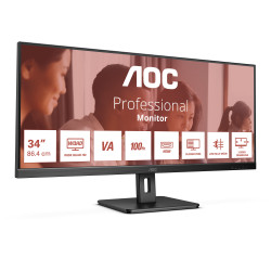 AOC U34E2M computer monitor 86,4 cm (34") 3440 x 1440 Pixels