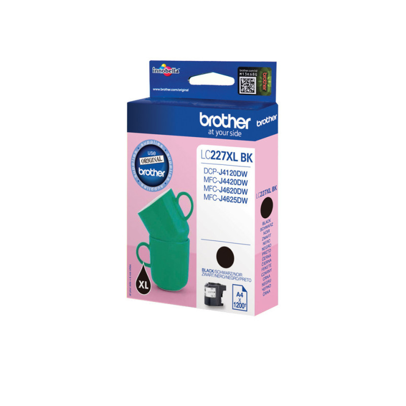 Brother LC-227XLBK inktcartridge 1 stuk(s) Origineel Zwart