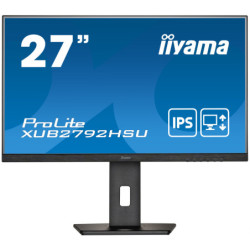 iiyama ProLite XUB2792HSU LED (27") 1920 x 1080 Pixels Full HD Zwart