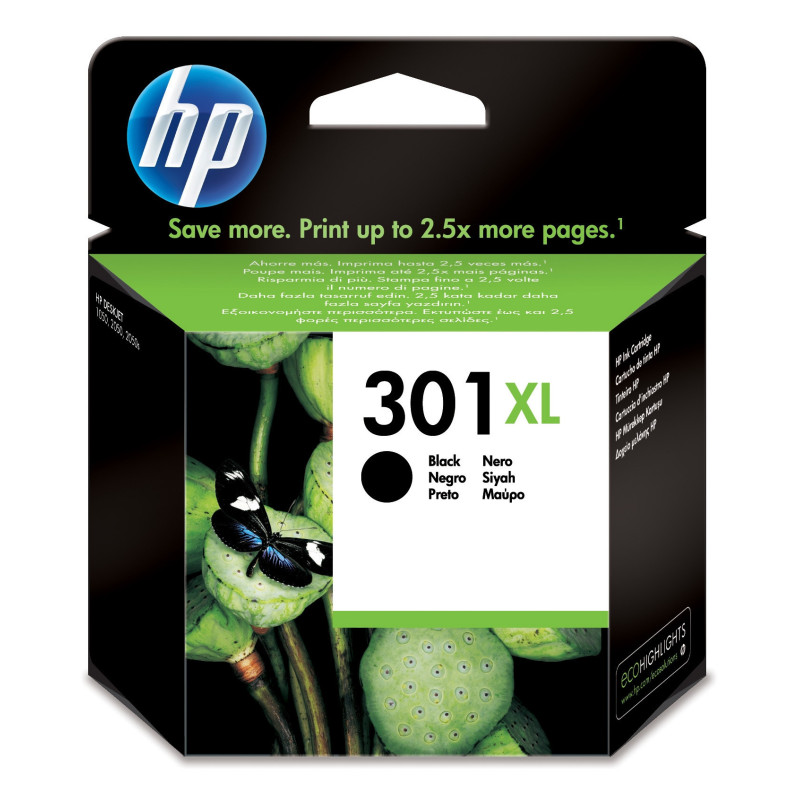 HP 301XL 1 stuk(s) Origineel Hoog (XL) rendement Zwart