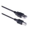 Ewent EW9620 USB-kabel 1,8 m 2.0 USB A USB B Zwart